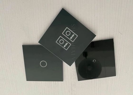 زجاج منحني SGS 0.5 مم من السيراميك المقوى المطبوع شديد الوضوح