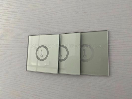 عازل للصوت 2 مم معتم شاشة تعمل باللمس زجاج مطبوع خالٍ من الرصاص