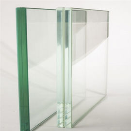 Safety Laminated Glass Wall Panels , Tempered Glass Panels With Strong Intensity